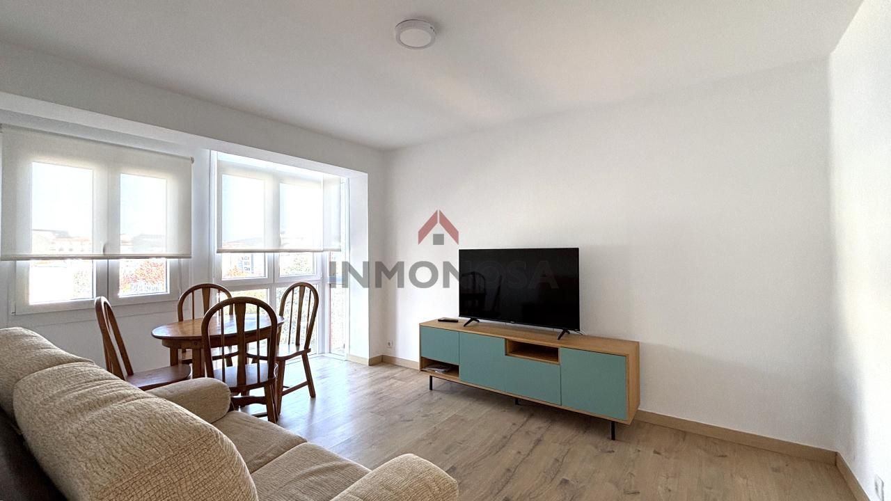 Living room of Flat to rent in Ferrol  with Heating and Furnished
