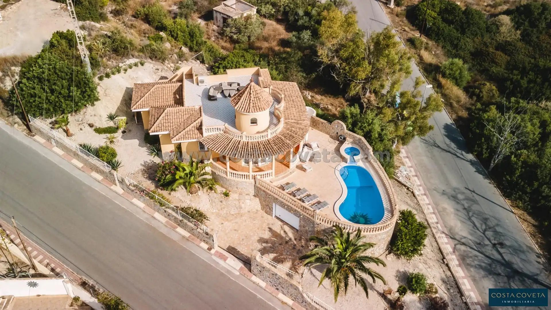 Exterior view of Houses for sale in El Campello  with Air Conditioner, Private garden and Terrace
