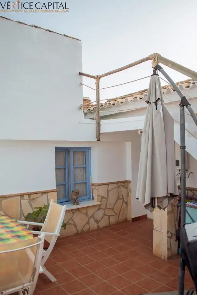 Balcony of Houses for sale in Villanueva de Algaidas  with Air Conditioner, Terrace and Swimming Pool