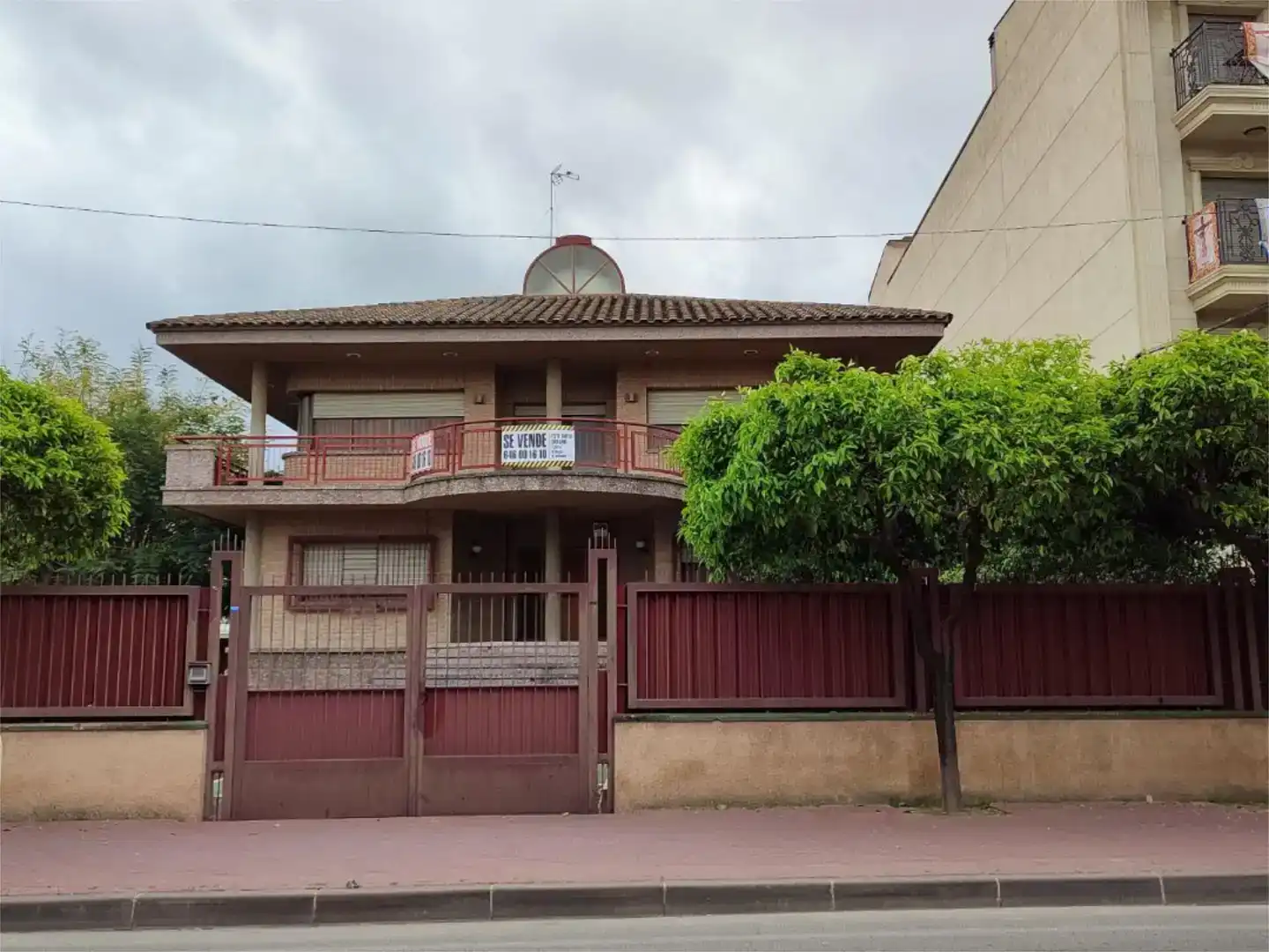 Vista exterior de Casa o chalet en venta en  Murcia Capital con Balcón