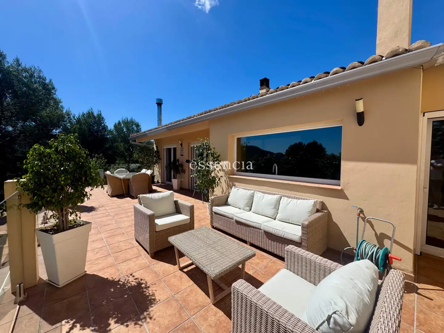 Terrassa de Casa o xalet en venda en Ròtova amb Aire condicionat, Calefacció i Jardí privat
