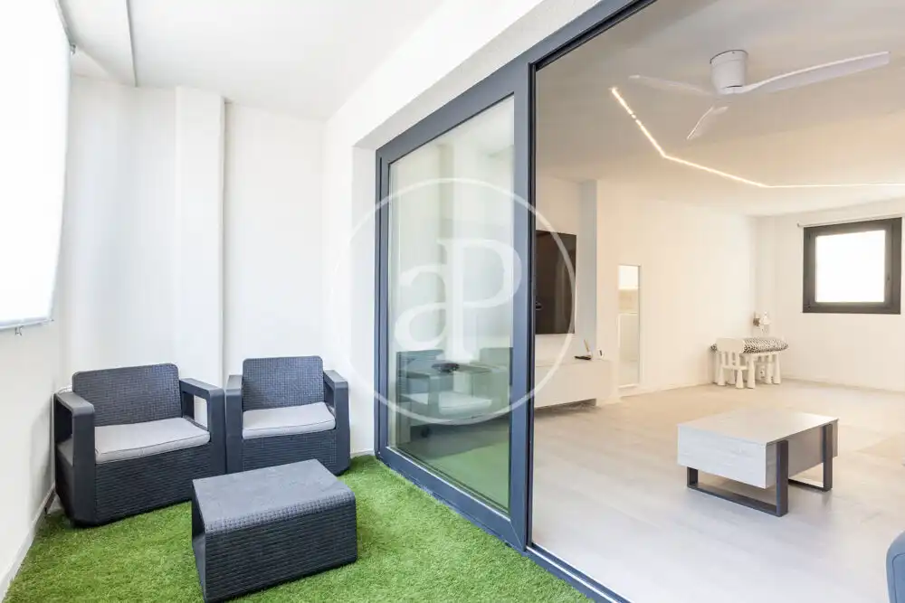 Terraza de Piso de alquiler en Puçol con Aire acondicionado, Calefacción y Terraza