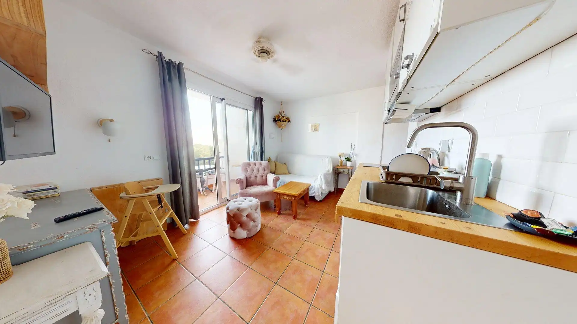 Terraza de Dúplex en venta en Sant Josep de sa Talaia con Aire acondicionado, Terraza y Piscina