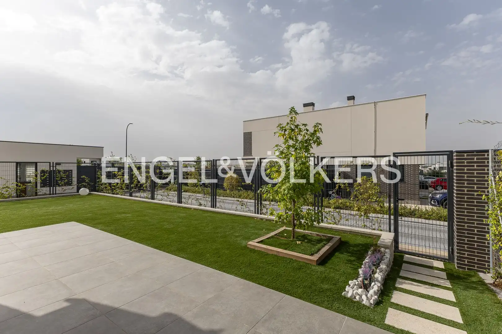 Terrassa de Casa adosada de lloguer en Villaviciosa de Odón amb Aire condicionat, Calefacció i Jardí privat