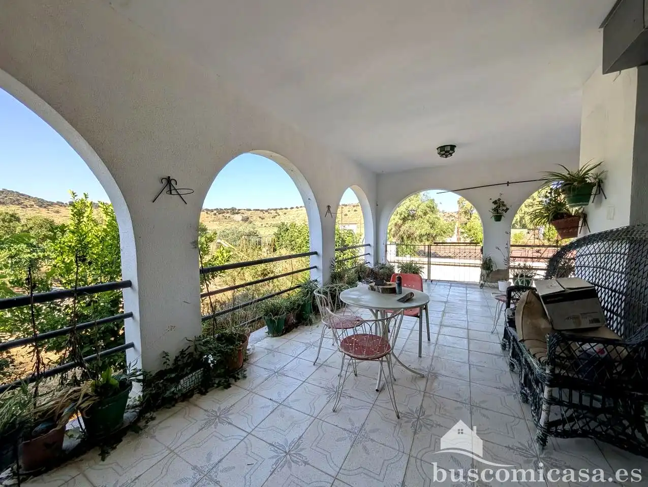 Terrace of Country homes for sale in Linares  with Private garden