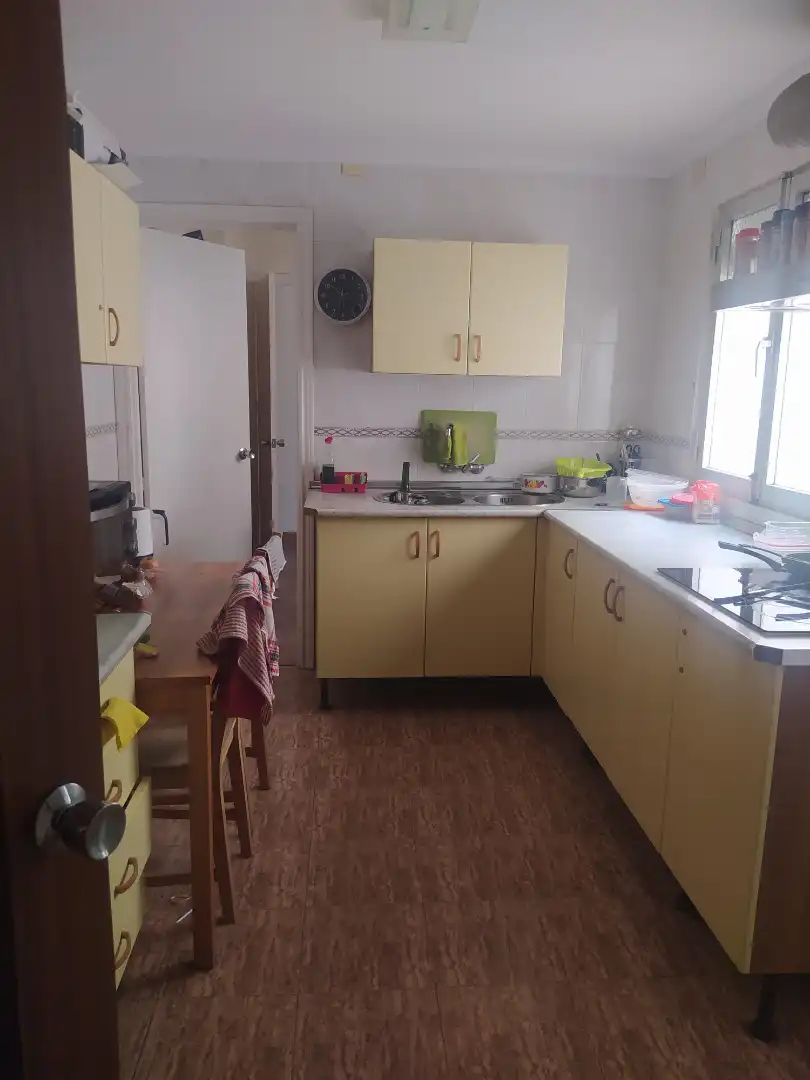 Cocina de Piso de alquiler en Málaga con Amueblado