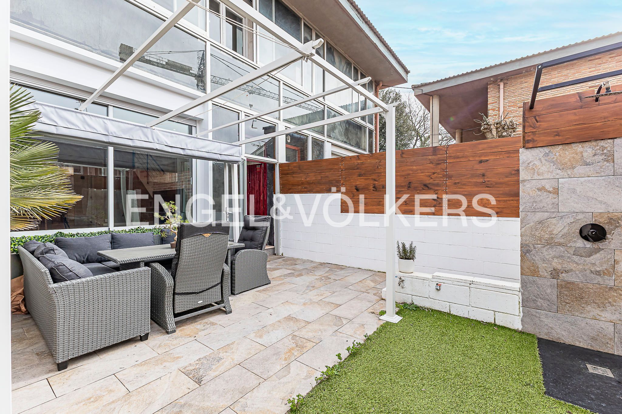 Terrace of Houses for sale in Begues  with Heating, Private garden and Storage room