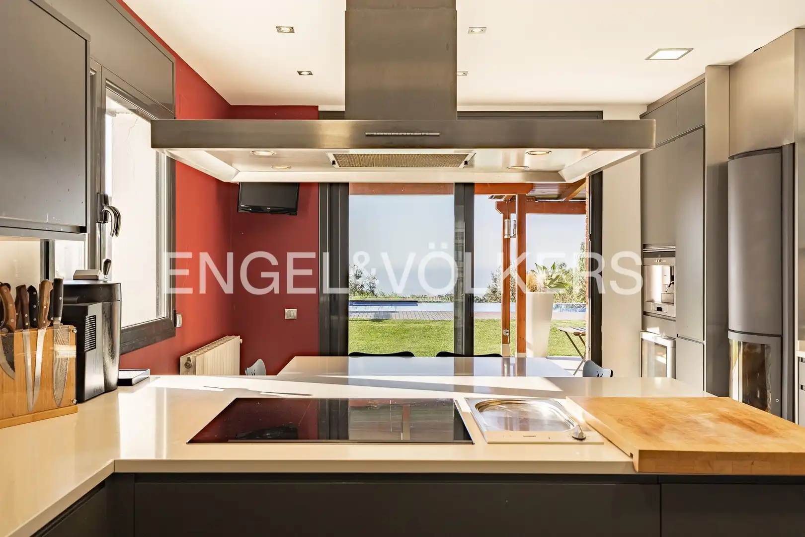 Kitchen of Houses for rent in Sant Andreu de Llavaneres  with Air Conditioner, Heating and Private garden