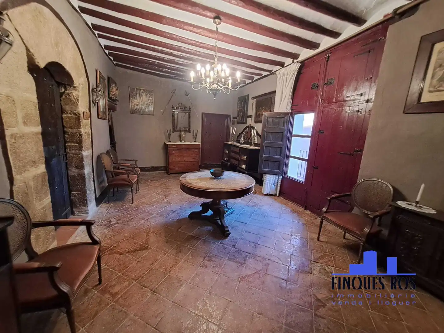 Menjador de Casa o xalet en venda en Sant Mateu amb Calefacció, Terrassa i Traster