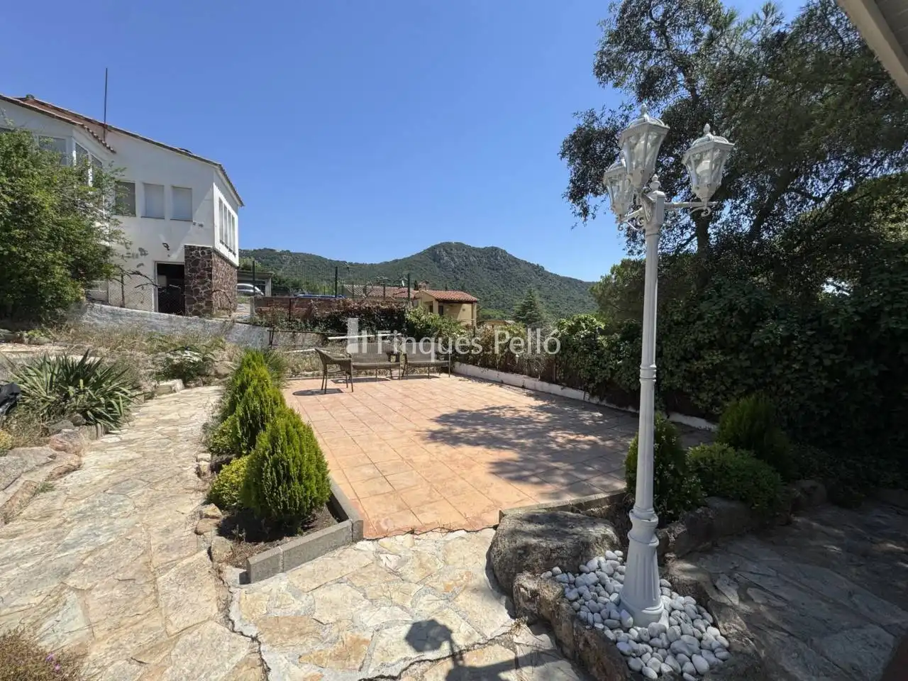 Terrace of Houses for sale in Santa Cristina d'Aro  with Air Conditioner, Heating and Private garden