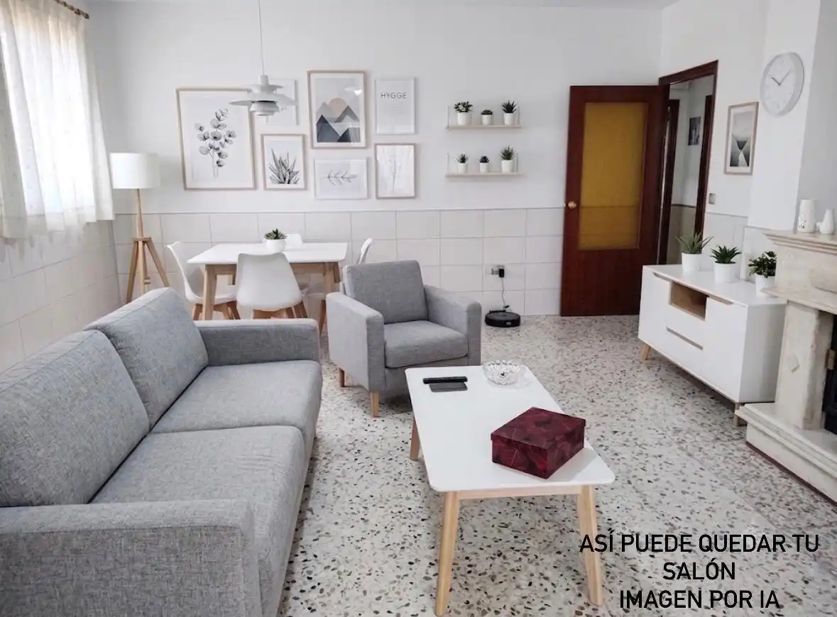 Sala d'estar de Finca rústica en venda en Chipiona amb Aire condicionat, Jardí privat i Terrassa