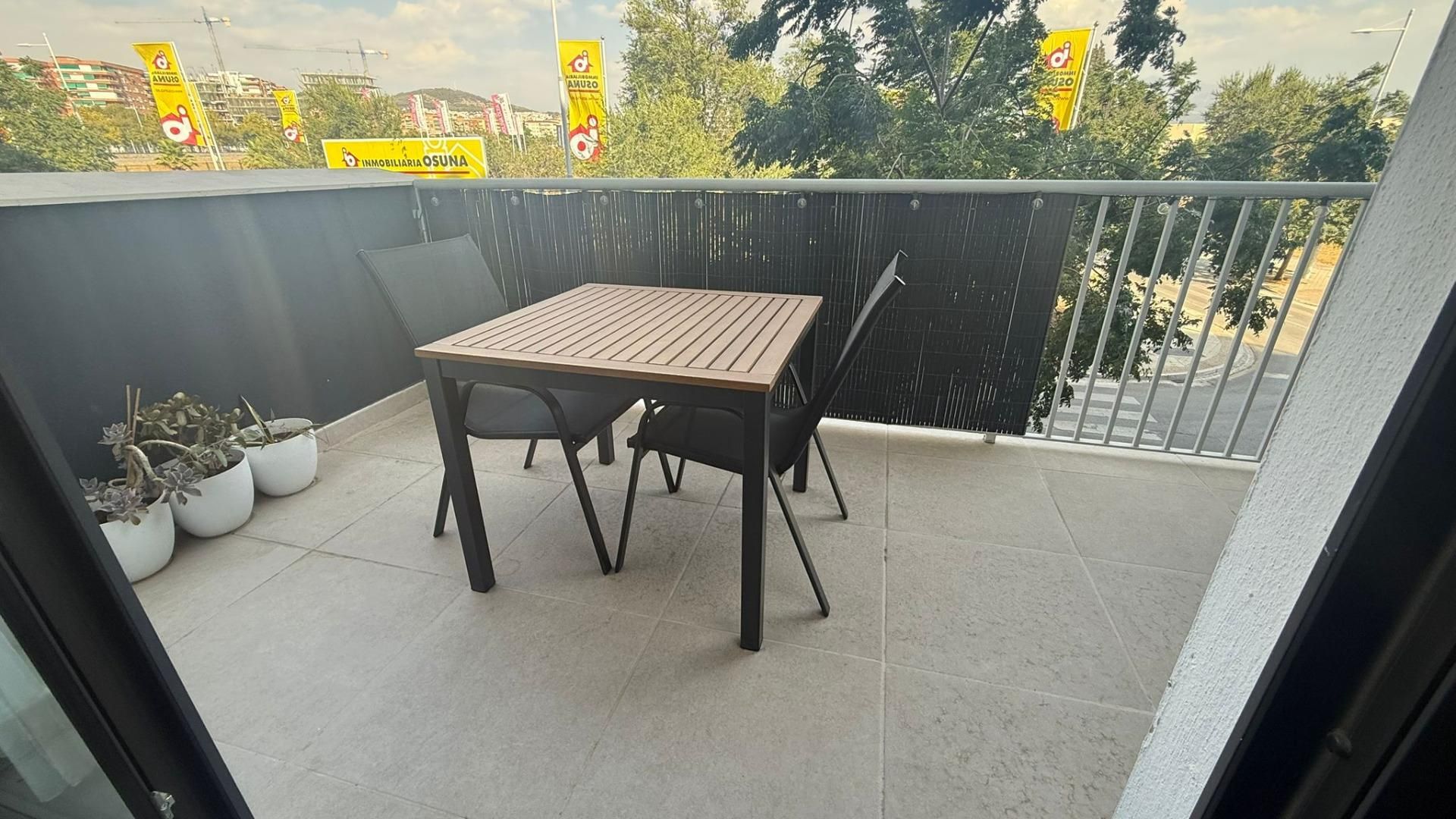 Terrace of Flat to rent in  Granada Capital  with Air Conditioner, Heating and Terrace