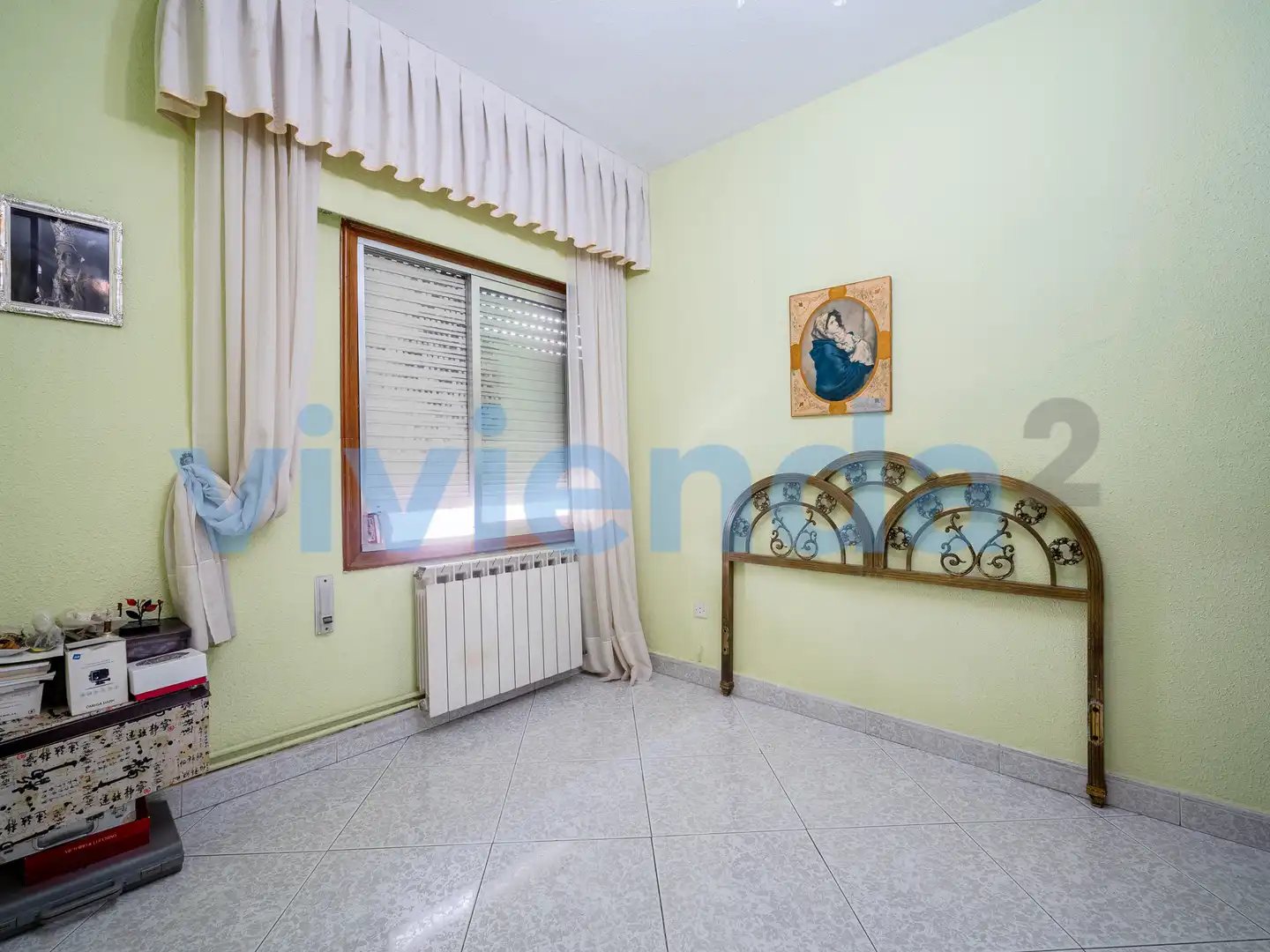 Schlafzimmer von Wohnung zum Verkauf in Madrid mit Klimaanlage, Heizung und Terrasse