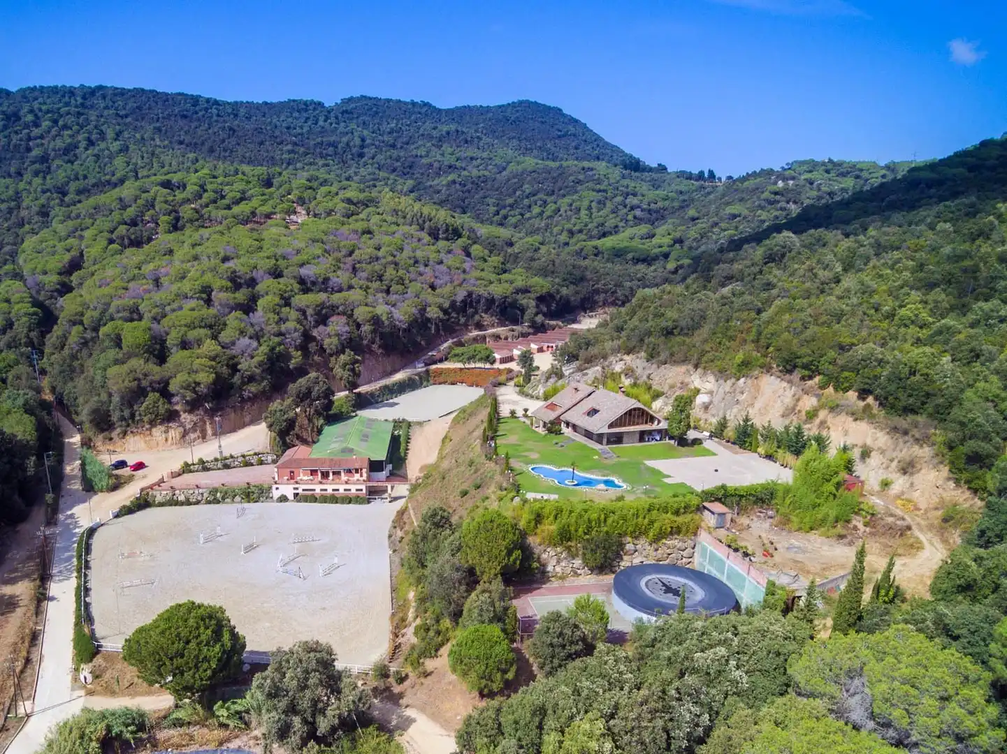 Vista exterior de Casa o chalet en venta en Sant Andreu de Llavaneres con Aire acondicionado, Calefacción y Jardín privado