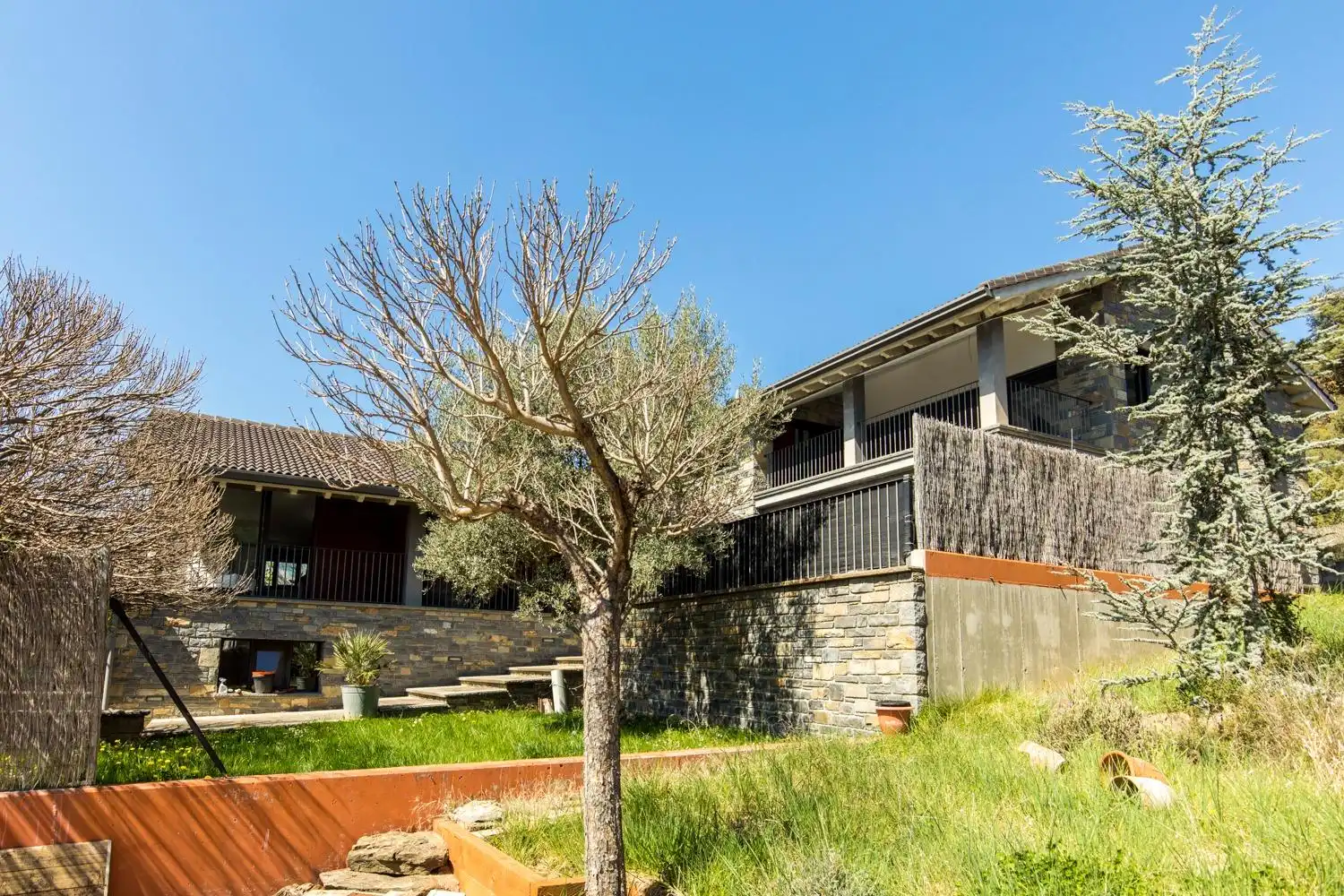 Vista exterior de Casa o chalet en venta en Boltaña con Aire acondicionado, Calefacción y Jardín privado