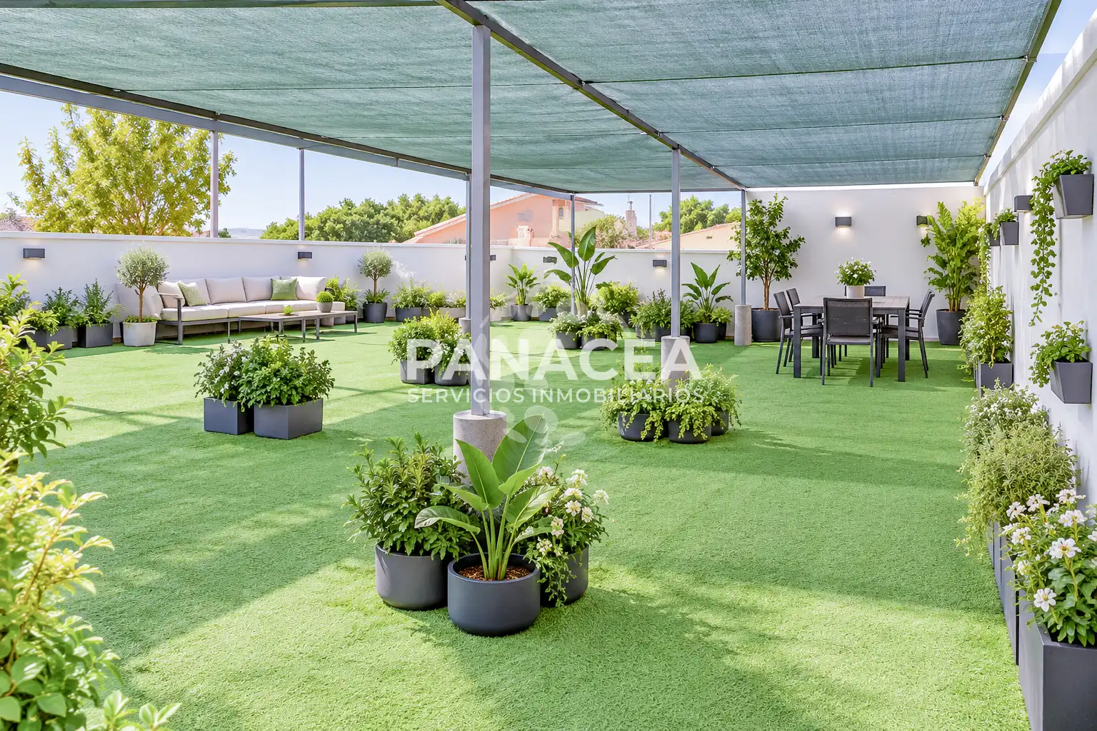 Terraza de Casa o chalet en venta en Puebla de Vícar