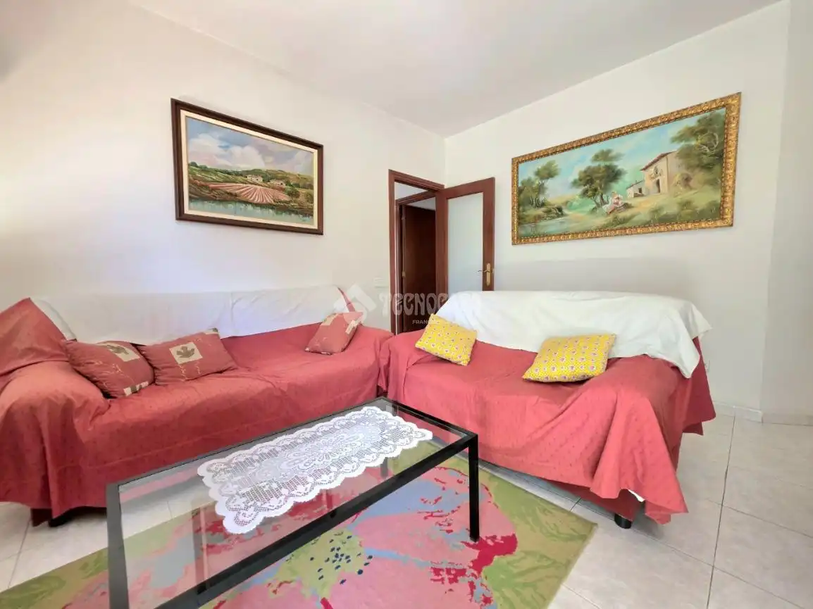 Wohnzimmer von Wohnung zum Verkauf in Santa Coloma de Gramenet mit Möbliert und Balkon