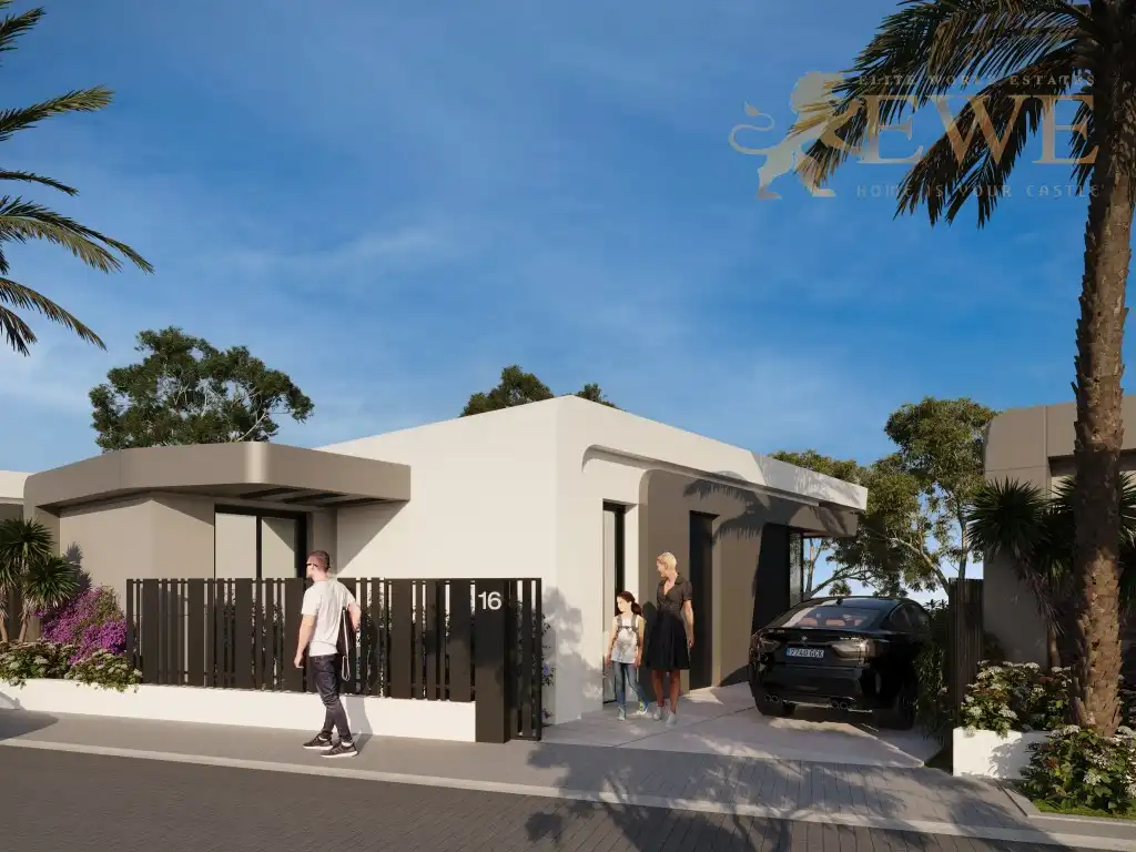 Exterior view of Houses for sale in El Campello  with Private garden, Swimming Pool and Balcony