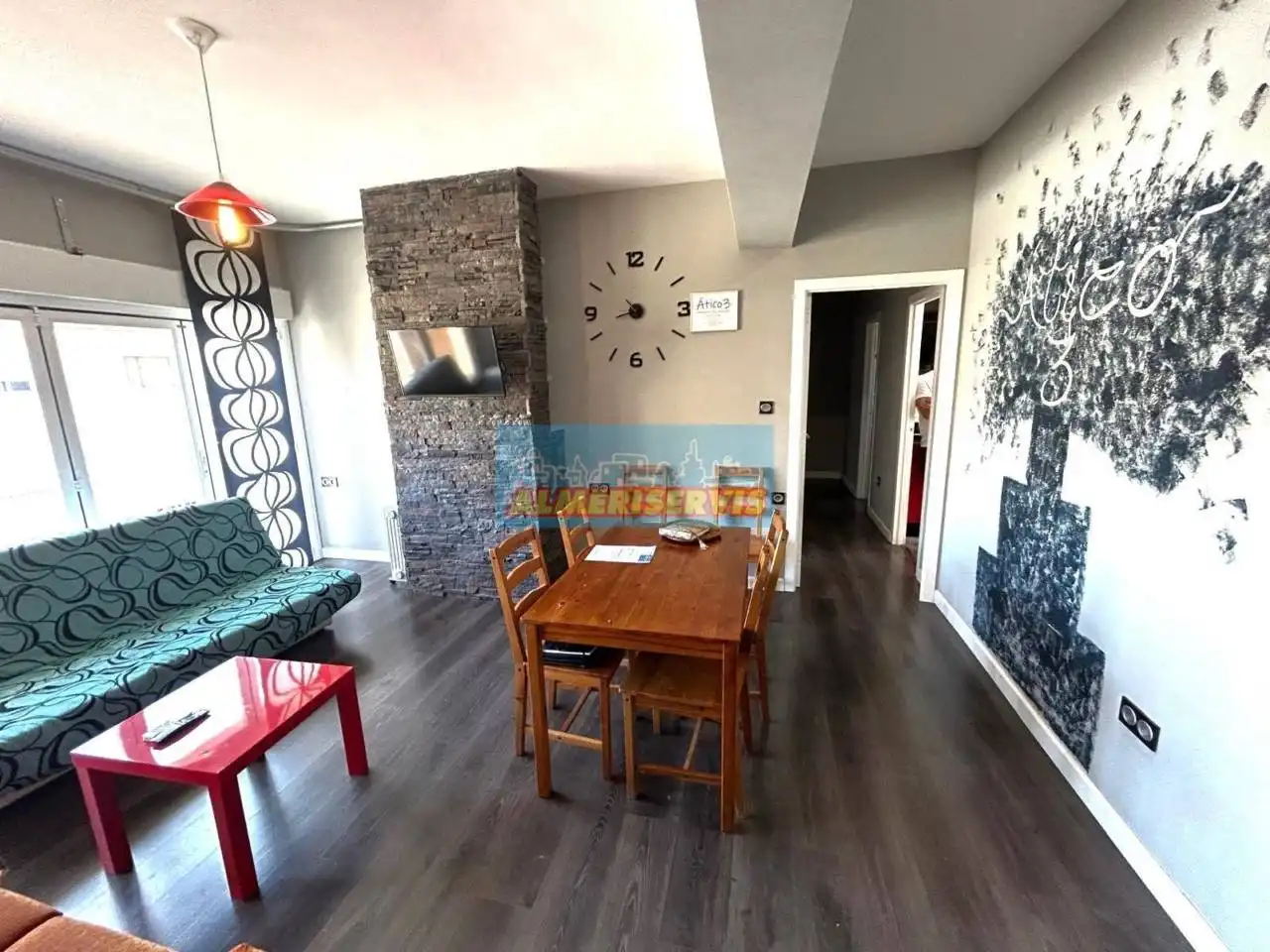 Wohnzimmer von Wohnungen zum Verkauf in Berja mit Klimaanlage, Terrasse und Möbliert