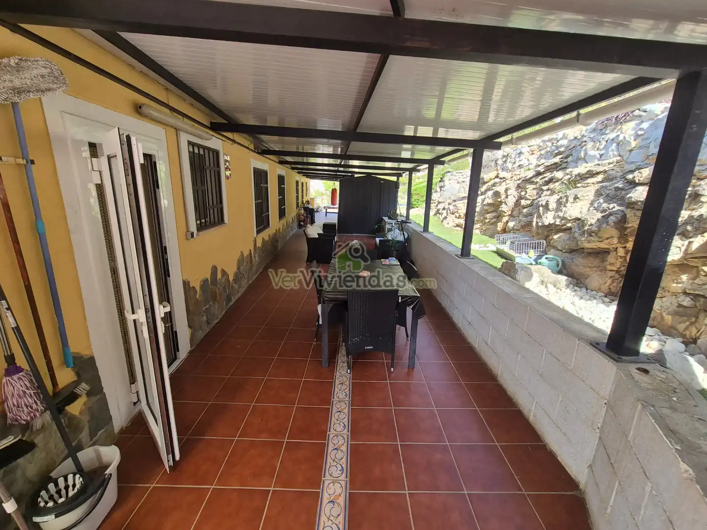Terraza de Casa o chalet en venta en Olesa de Bonesvalls con Aire acondicionado, Calefacción y Jardín privado