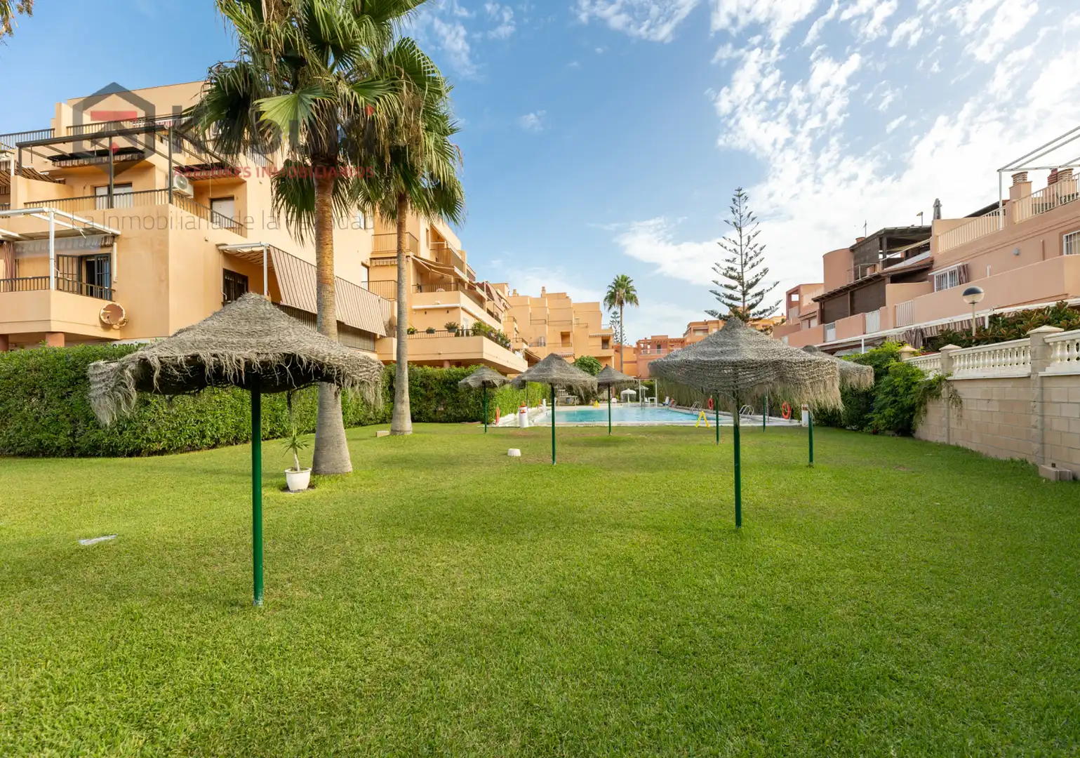 Garten von Wohnung zur Miete in Salobreña mit Privatgarten, Terrasse und Schwimmbad