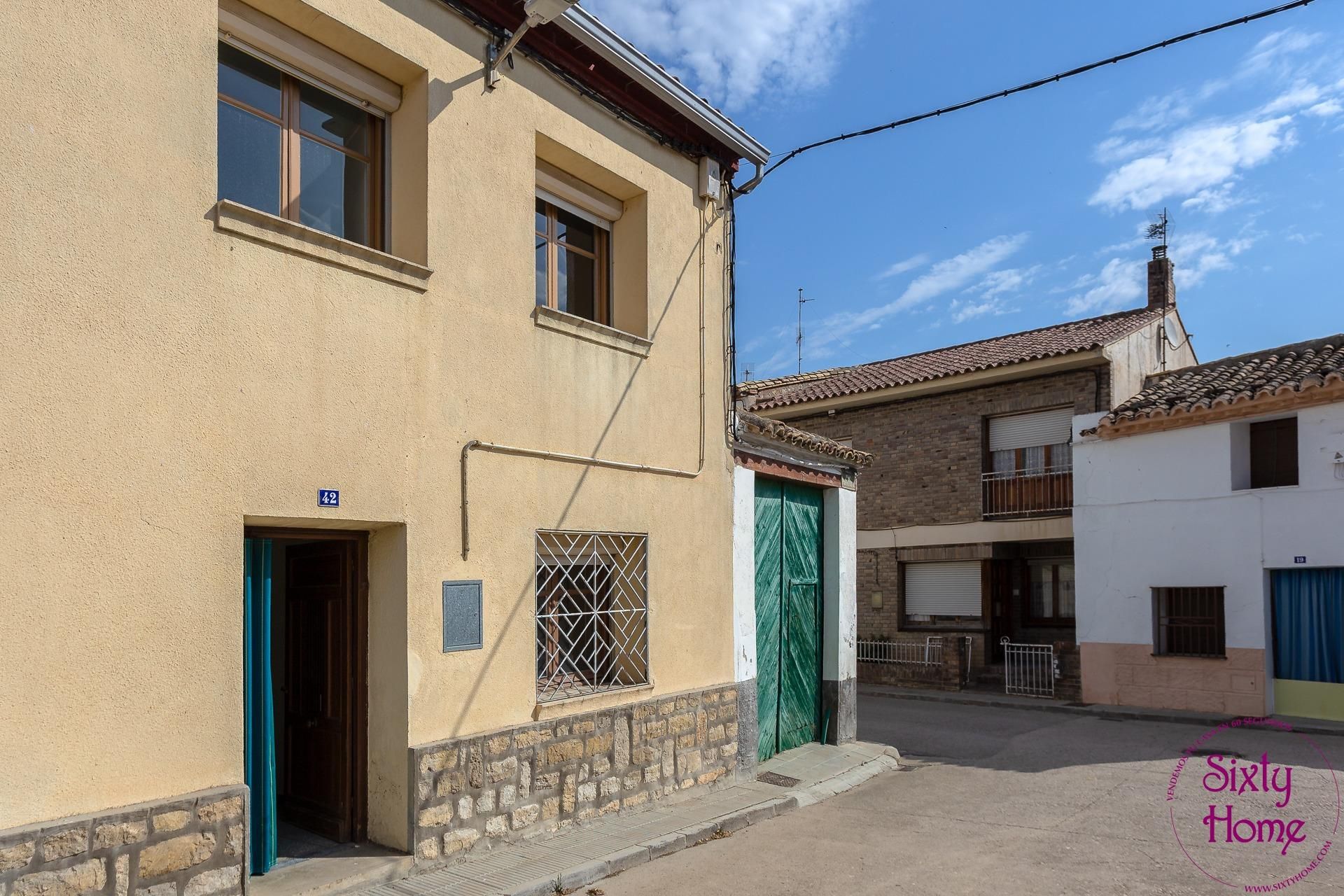 Exterior view of House or chalet for sale in Alcubierre  with Storage room