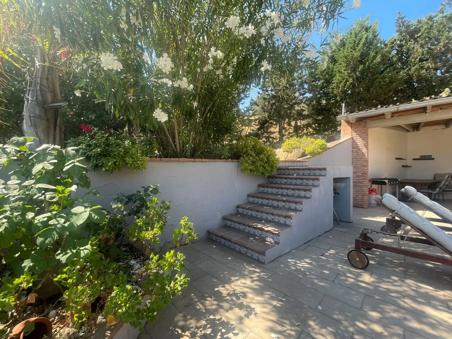 Terraza de Casa o chalet en venta en Álora con Aire acondicionado, Calefacción y Jardín privado