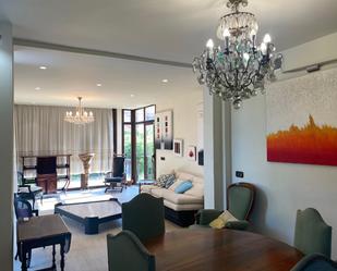 Sala d'estar de Casa adosada de lloguer en  Zaragoza Capital amb Terrassa