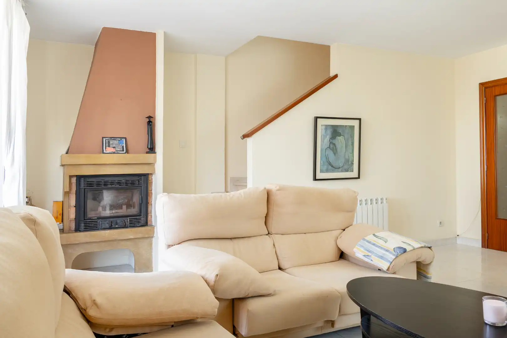 Sala de estar de Casa o chalet en venta en Abrera con Calefacción, Jardín privado y Trastero