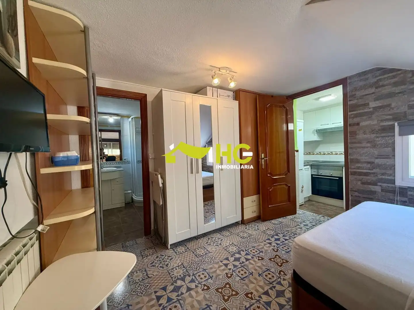 Cocina de Estudio de alquiler en Villaviciosa de Odón con Calefacción, Amueblado y Piscina comunitaria
