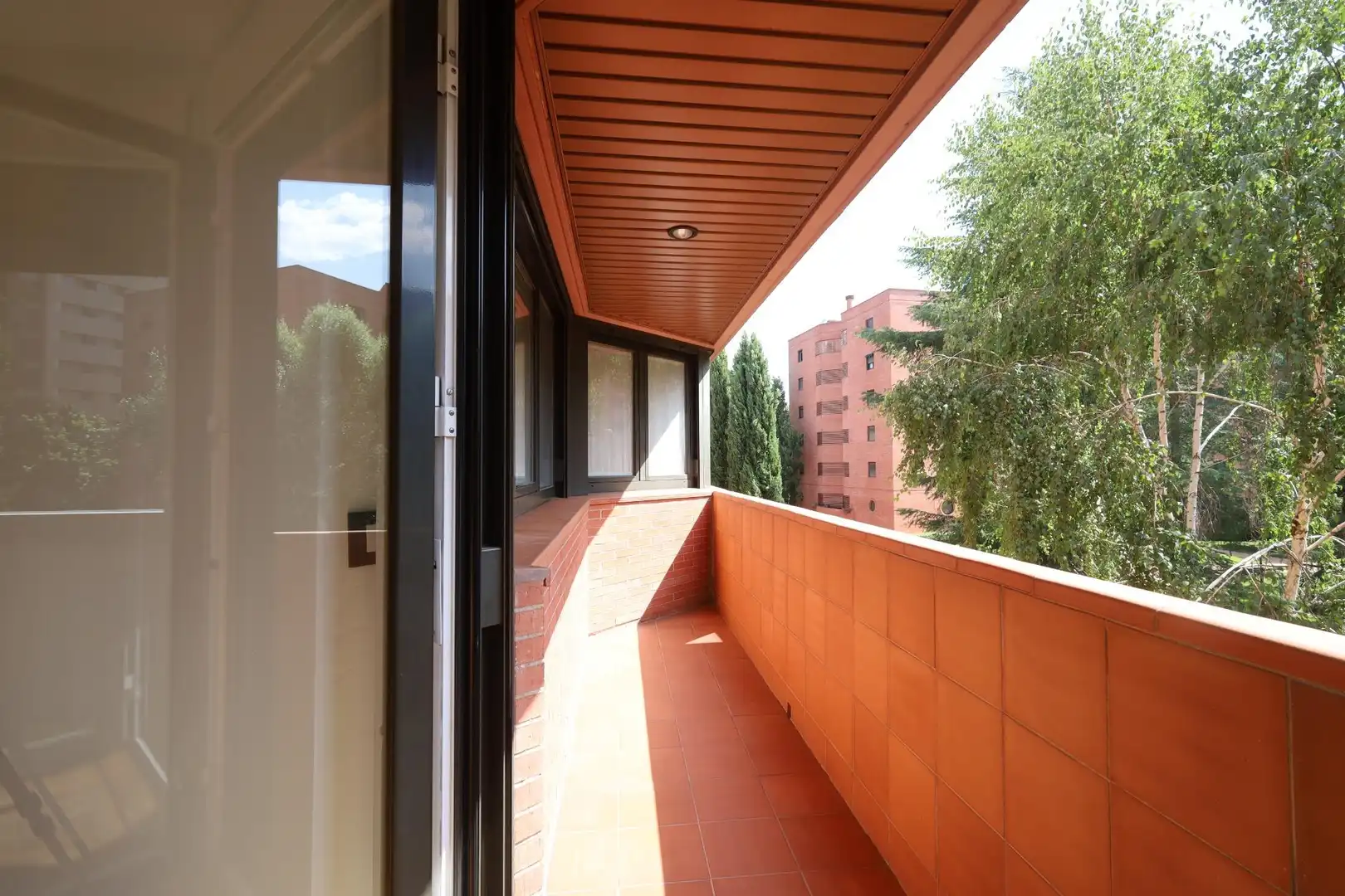 Terraza de Piso de alquiler en Madrid con Calefacción, Jardín privado y Terraza