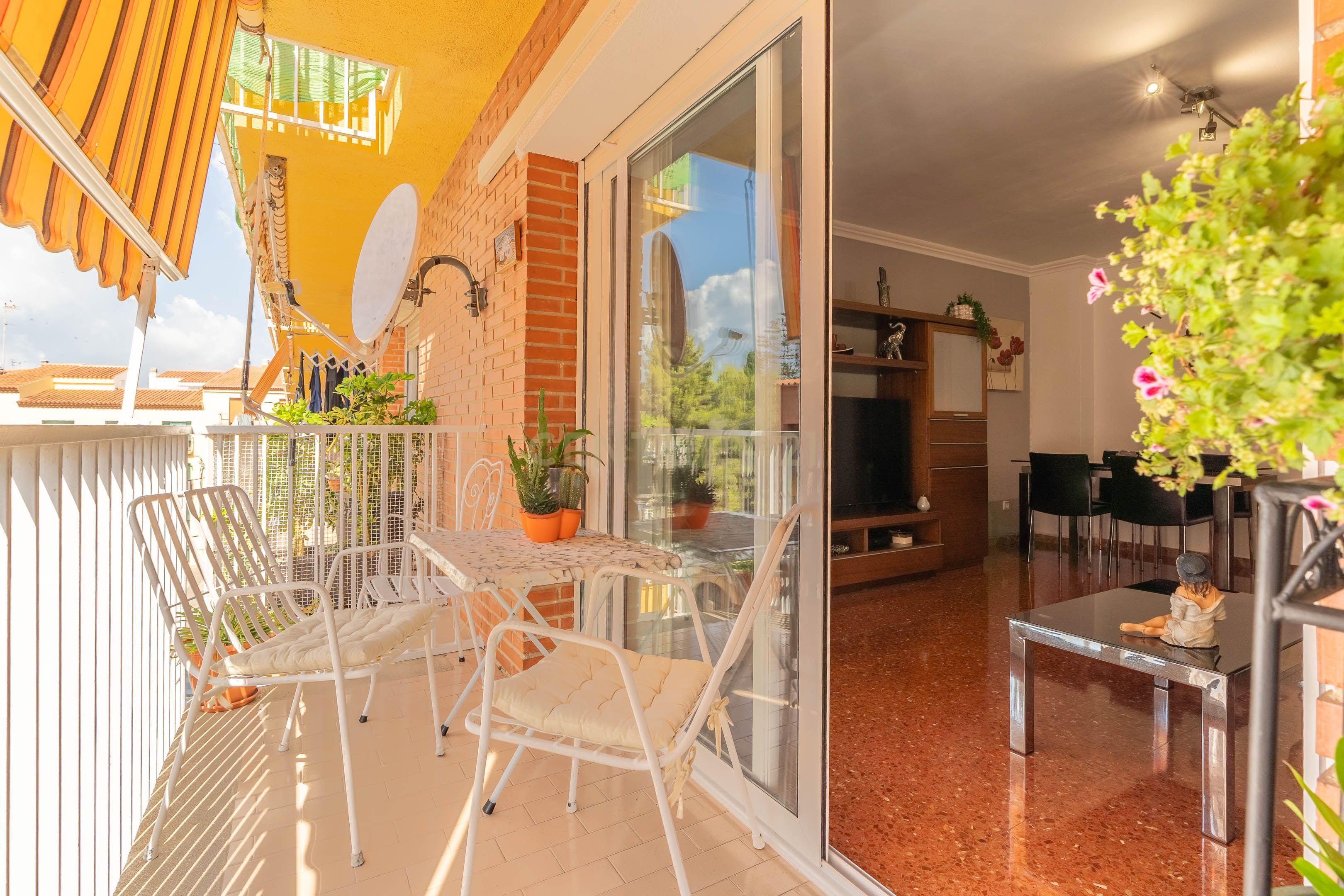 Garden of Apartment for sale in Torredembarra  with Air Conditioner and Storage room