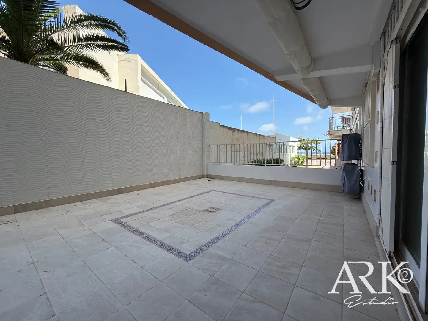 Terrasse von Wohnungen zum Verkauf in Gandia mit Klimaanlage, Heizung und Terrasse