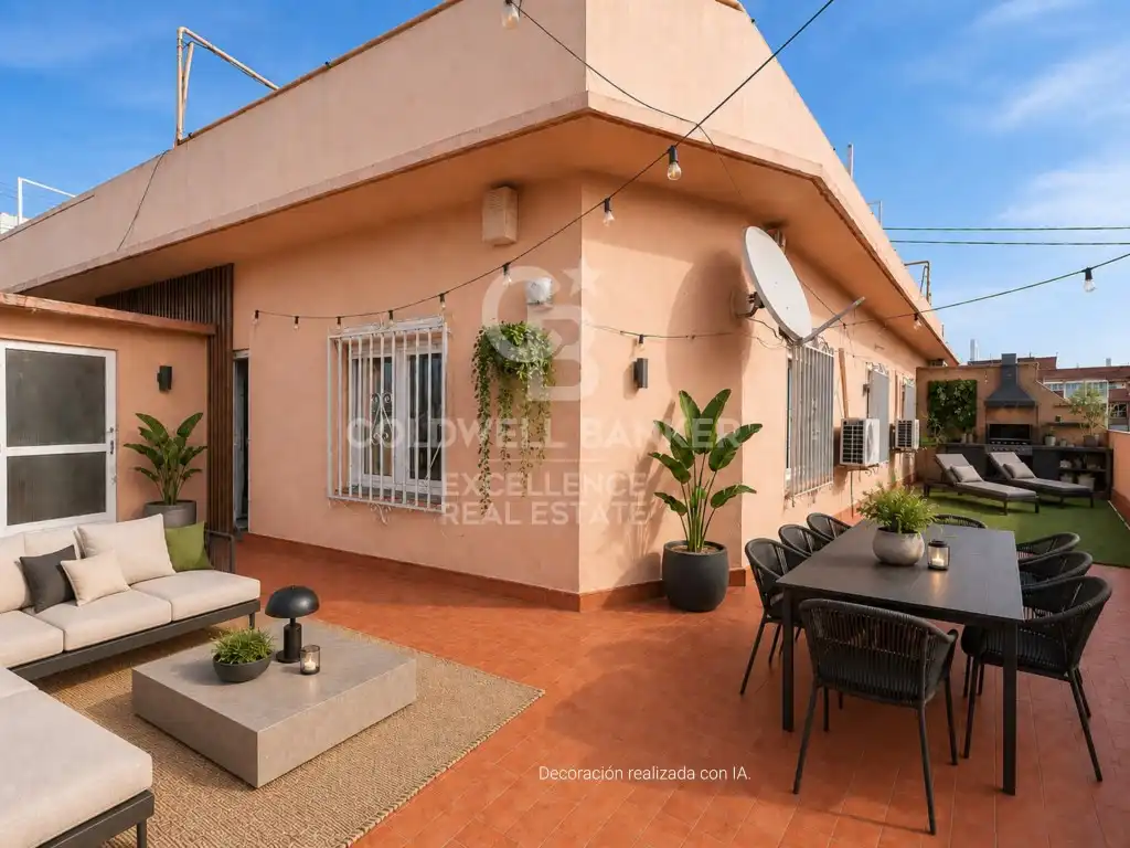 Terrasse von Dachboden zum Verkauf in Valencia mit Terrasse