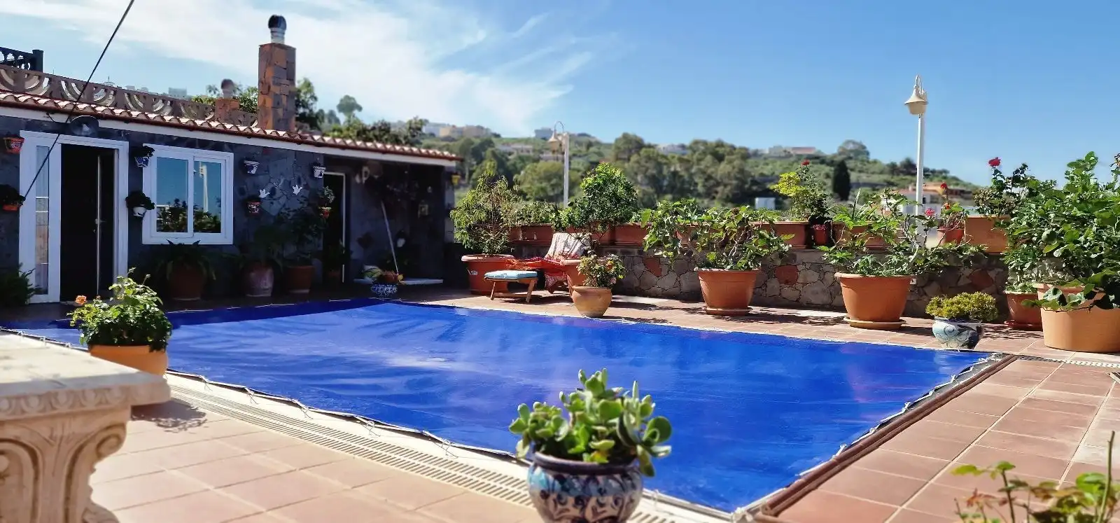 Piscina de Casa o chalet en venta en Firgas con Jardín privado, Piscina y Amueblado