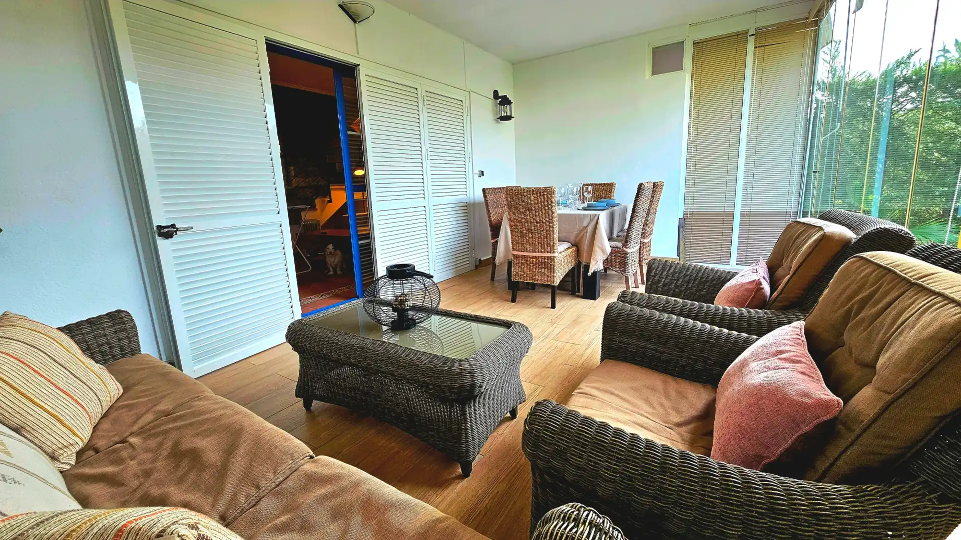 Terrace of Houses for rent in Islantilla  with Private garden, Furnished and Oven