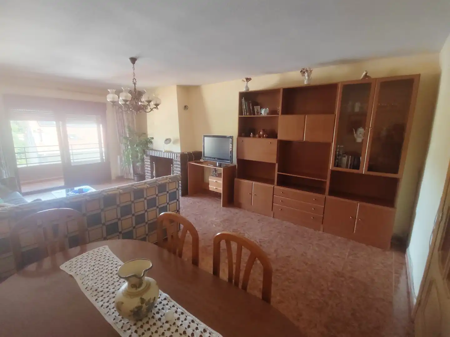 Wohnzimmer von Wohnung zum Verkauf in Cercedilla mit Heizung, Terrasse und Abstellraum