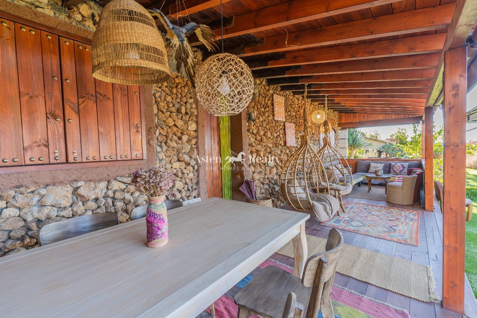 Terrassa de Casa o xalet en venda en Granadilla de Abona amb Aire condicionat, Terrassa i Piscina