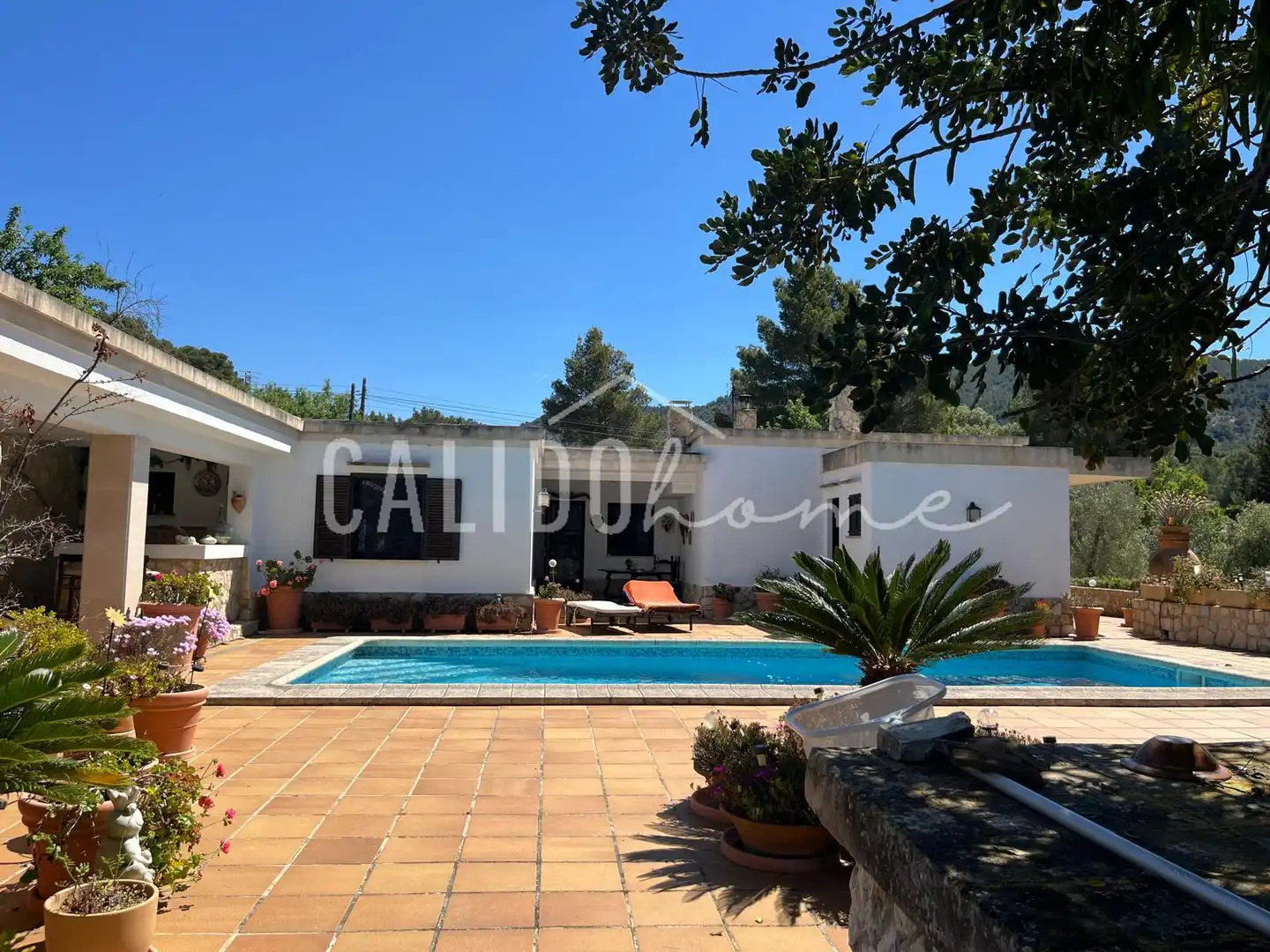 Exterior view of Country homes for sale in Calvià  with Air Conditioner, Heating and Private garden