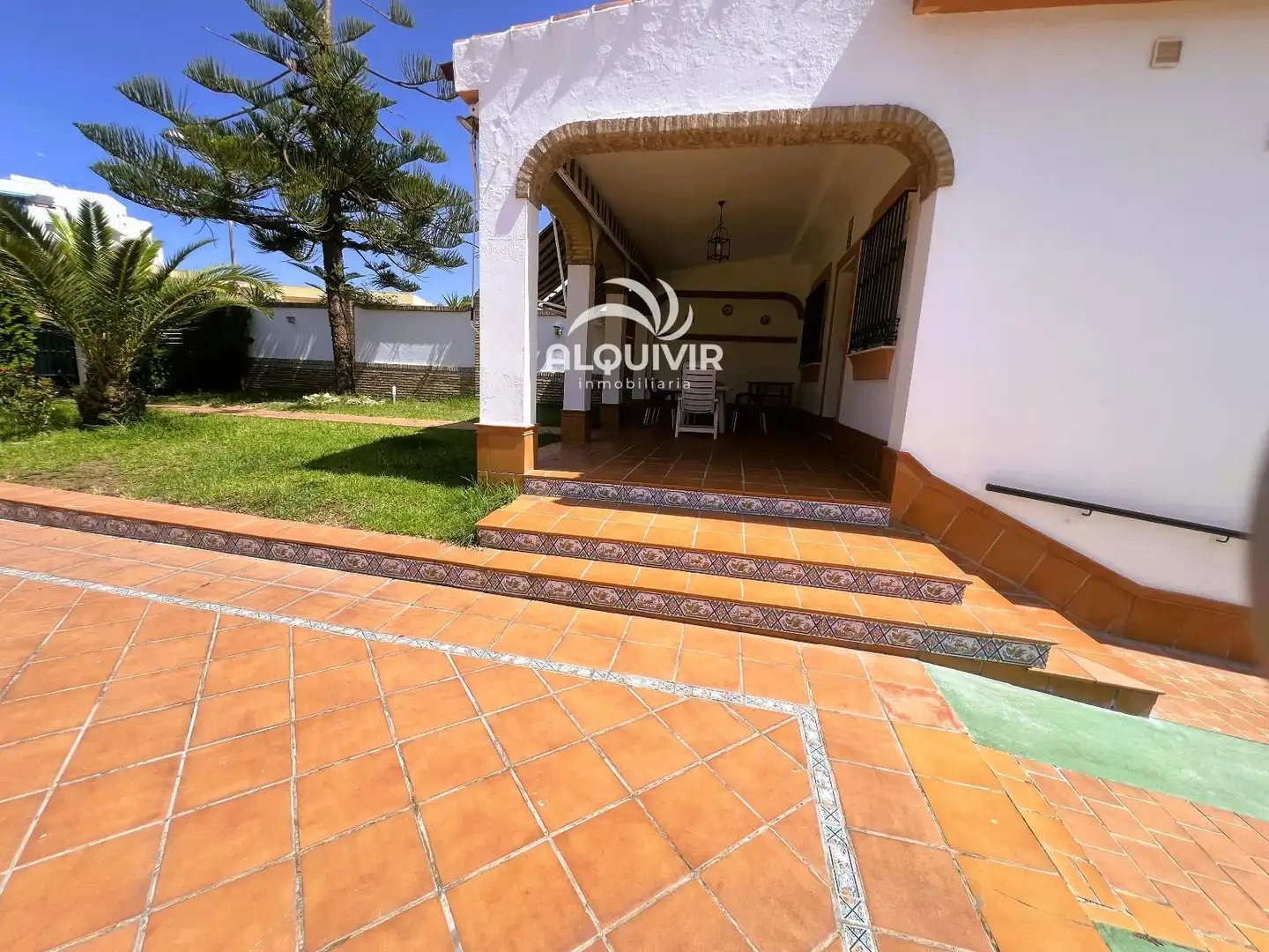 Jardí de Casa adosada en venda en Almonte amb Jardí privat, Terrassa i Piscina