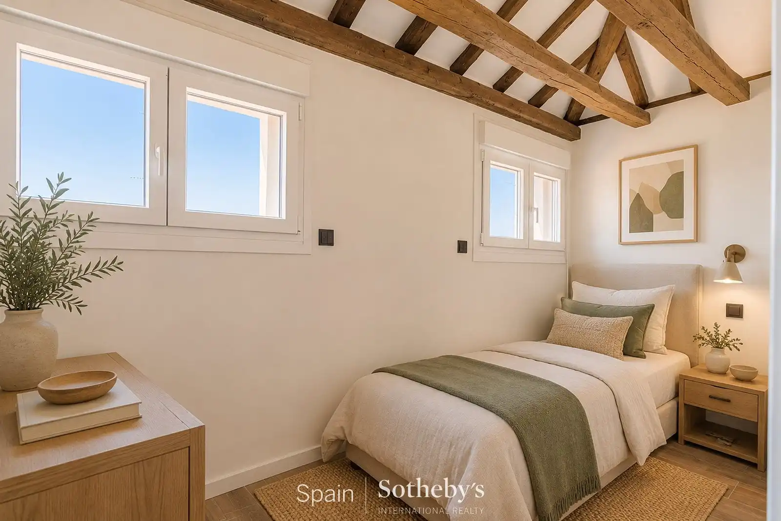 Schlafzimmer von Wohnungen zum Verkauf in Madrid mit Klimaanlage und Heizung