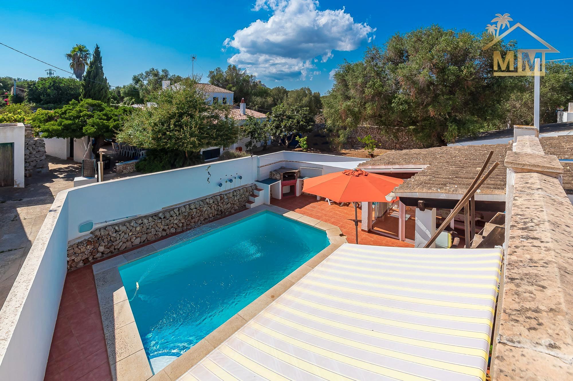 Piscina de Casa o xalet en venda en Es Castell amb Aire condicionat, Calefacció i Terrassa