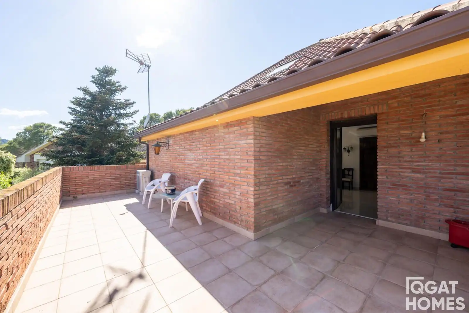 Terraza de Casa o chalet de alquiler en Sant Cugat del Vallès con Aire acondicionado, Calefacción y Jardín privado