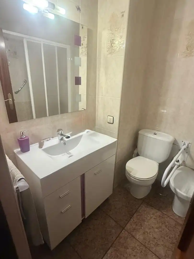 Badezimmer von Wohnung zum Verkauf in Ciudad Real mit Heizung, Terrasse und Möbliert