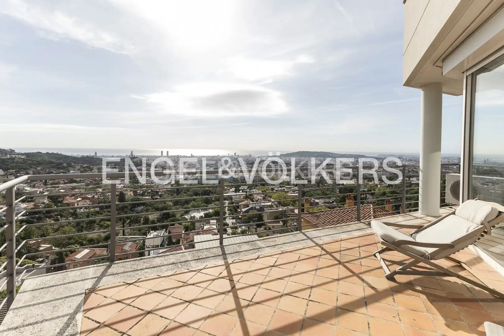 Exterior view of Houses for sale in Barcelona  with Air Conditioner, Heating and Private garden