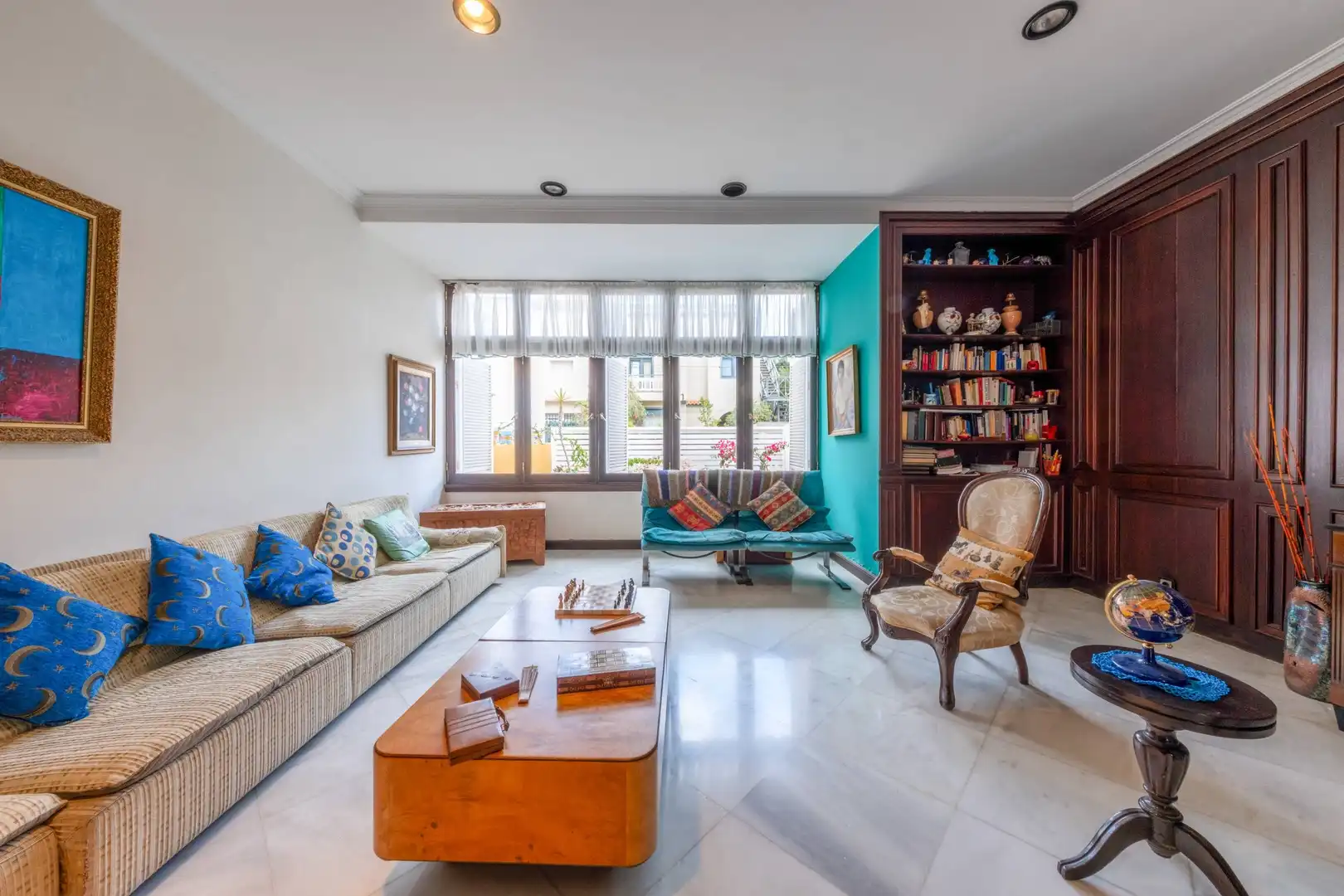 Sala de estar de Casa adosada en venta en Las Palmas de Gran Canaria con Jardín privado, Terraza y Trastero