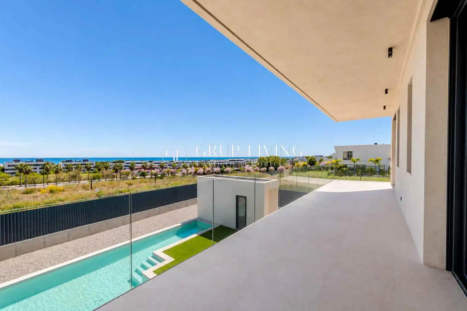 Vista exterior de Casa o chalet en venta en Sitges con Aire acondicionado, Calefacción y Jardín privado