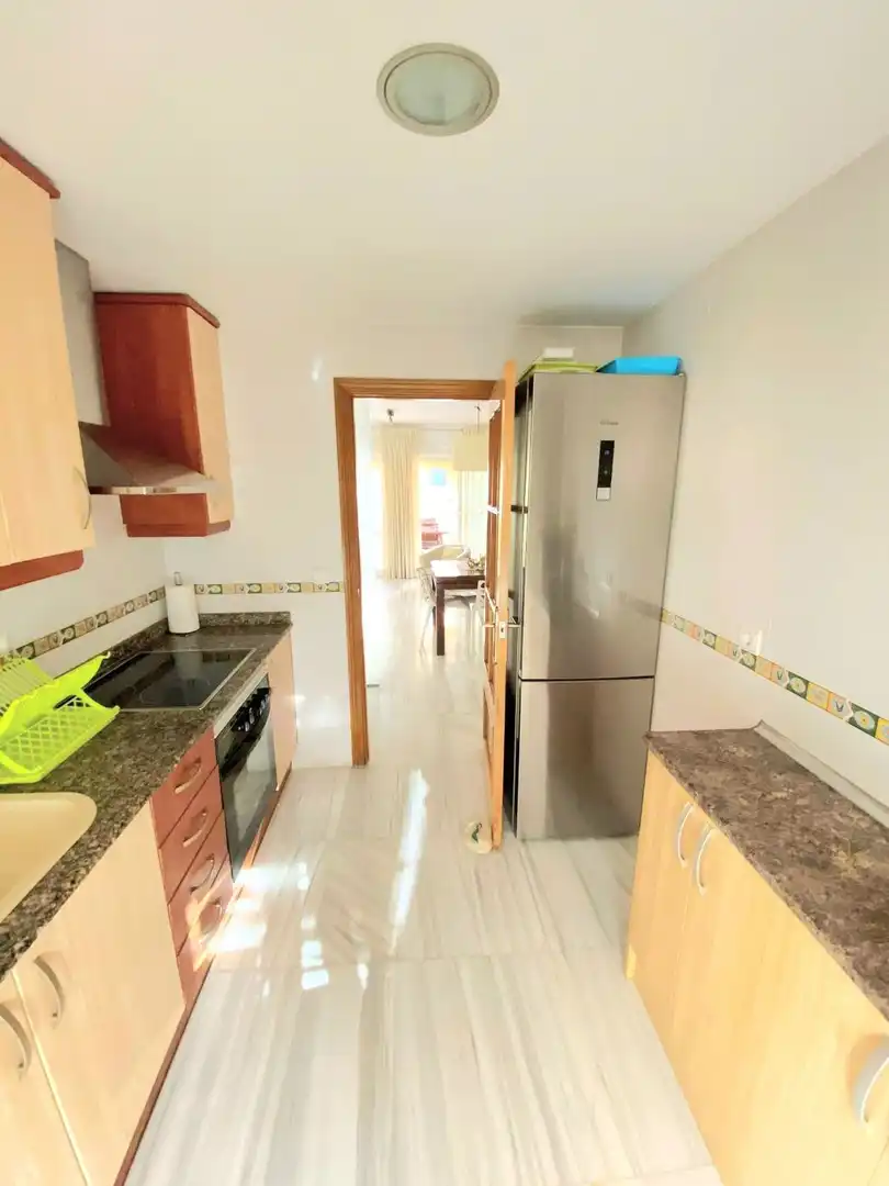 Küche von Wohnung zur Miete in Jávea / Xàbia mit Klimaanlage, Heizung und Terrasse