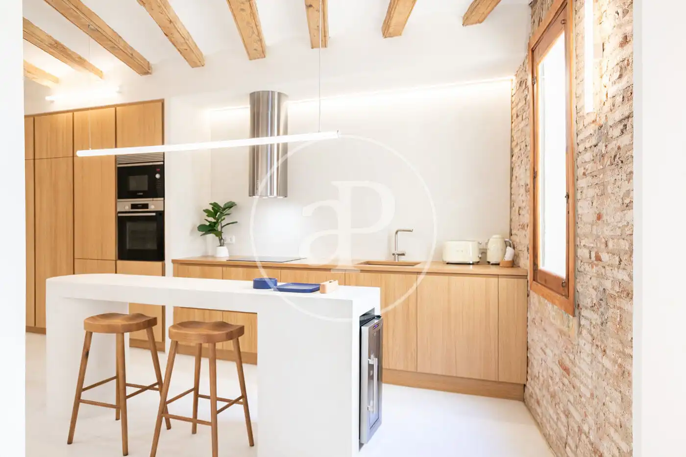 Cocina de Piso en venta en Barcelona con Calefacción, Amueblado y Balcón