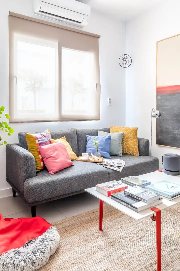 Sala de estar de Piso en venta en Madrid con Aire acondicionado, Calefacción y Amueblado